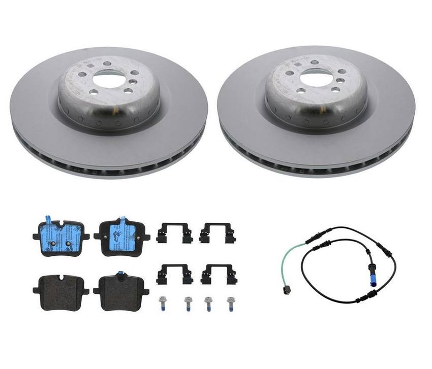 BMW Brake Kit - Pads and Rotors Rear (398mm)